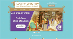 Desktop Screenshot of easleywinery.com